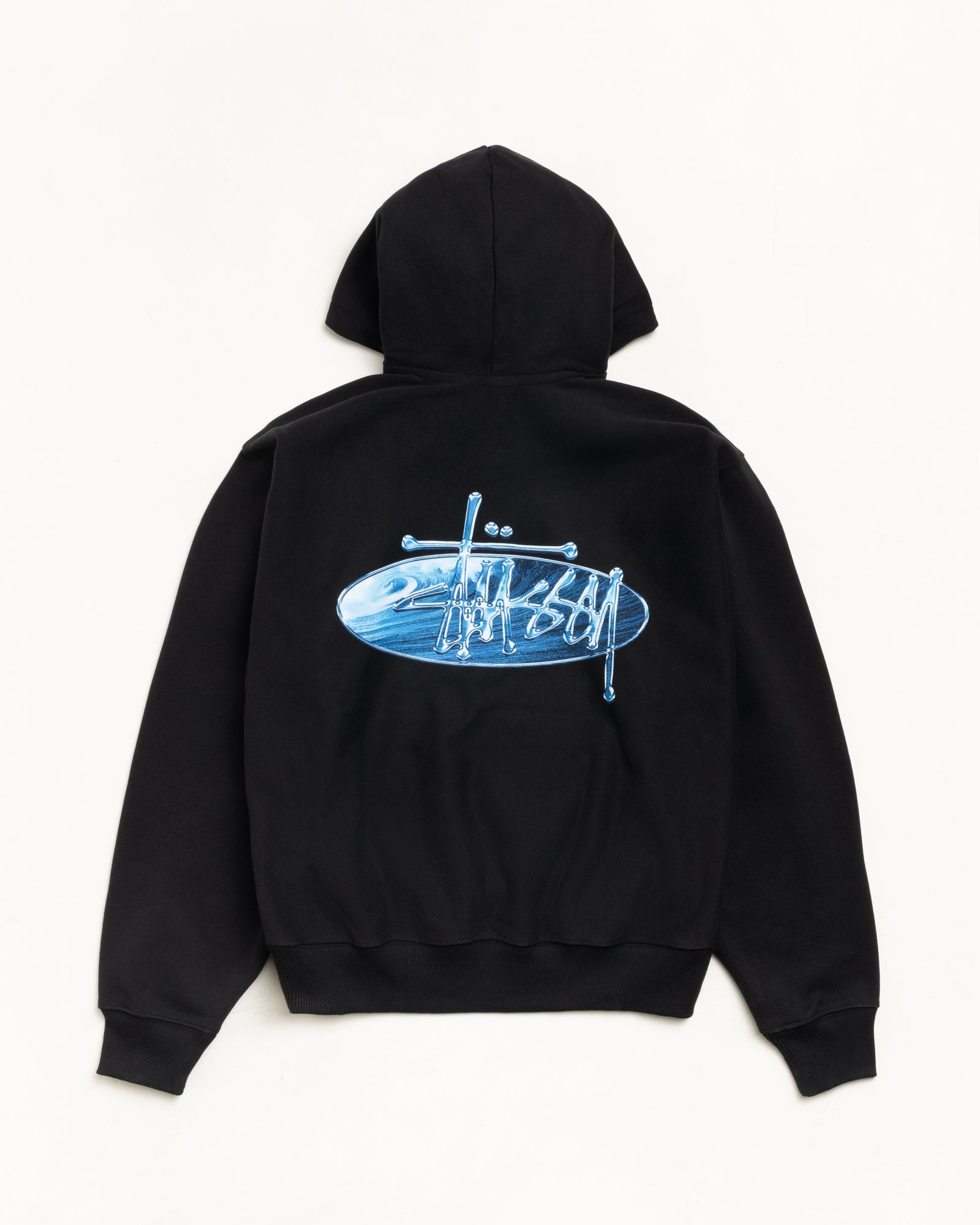 Alternative view of WAVE OVAL HOODIE